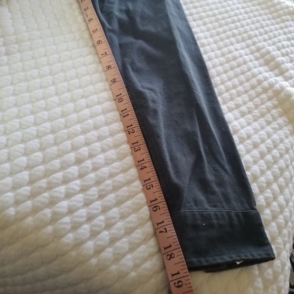 Topman | 100% Cotton Long Sleeve Oversized Double Pocket Twill Shirt - Picture 9 of 9